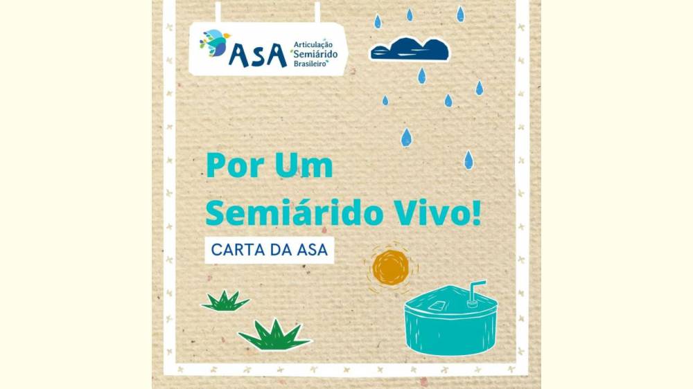 ASA lança Carta Política pautando a Convivência com o Semiárido nas Eleições de 2022