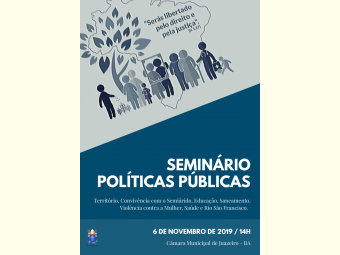Políticas Públicas serão discutidas durante Seminário em Juazeiro