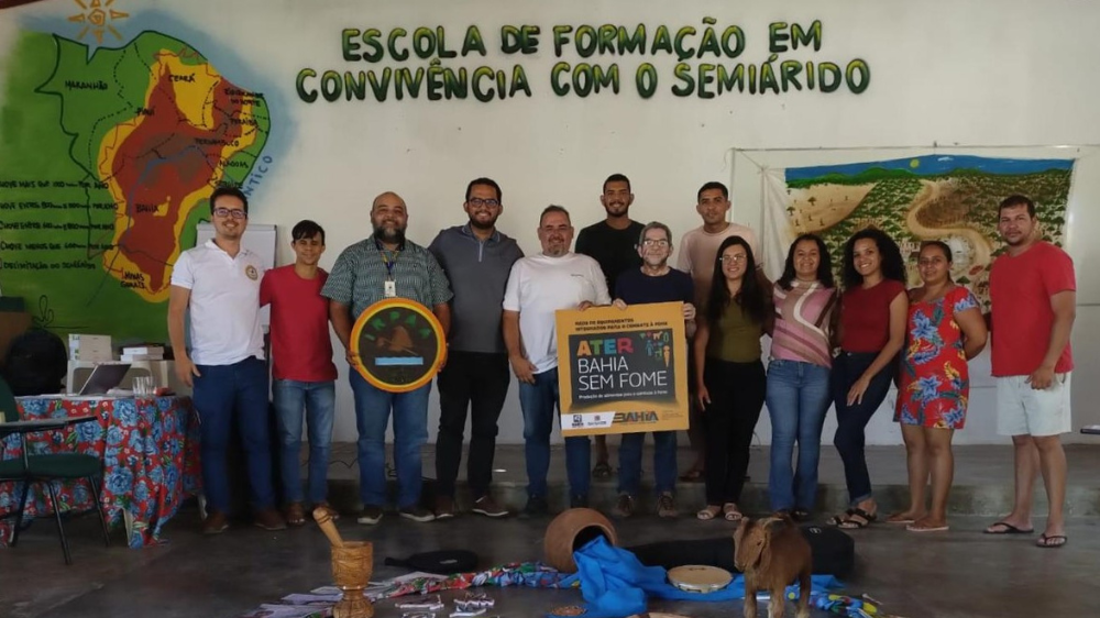 Quase 500 famílias agricultoras de seis municípios do Sertão do São Francisco serão assessoradas através da política pública ATER Bahia Sem Fome