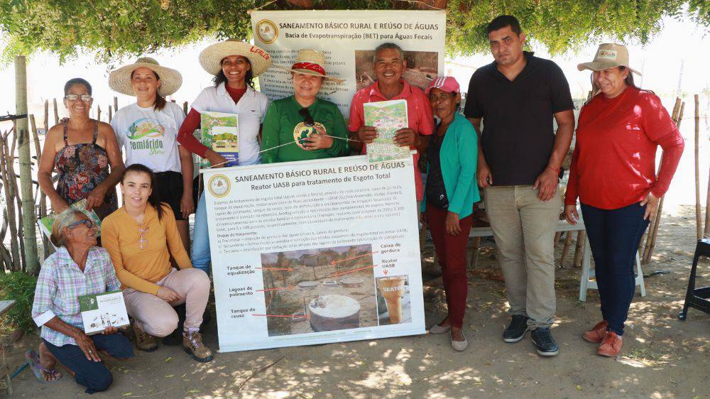 Intercâmbio entre comunidades discute Saneamento Rural e segurança sanitária das tecnologias