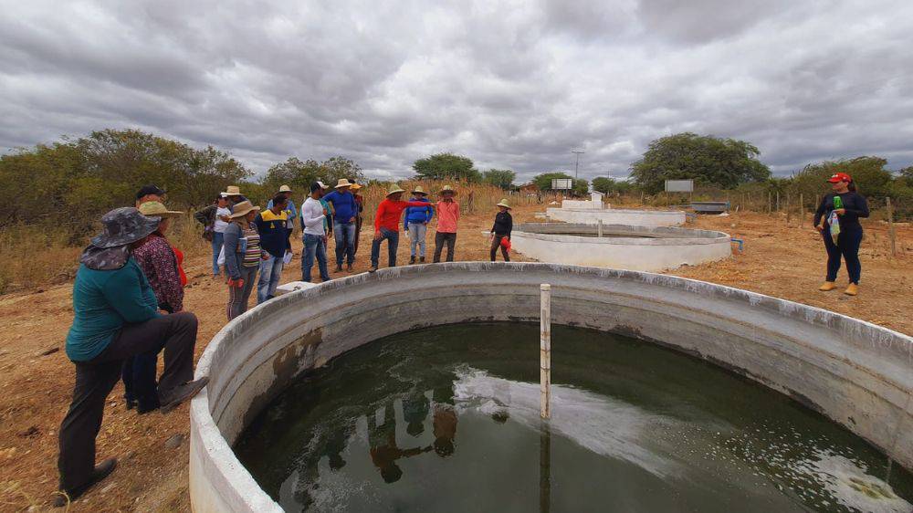 Intercâmbio sobre Saneamento Básico Rural visita experiências em comunidades de Juazeiro