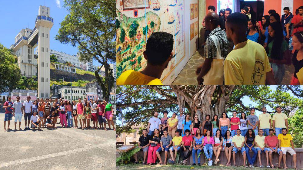 Jovens do Semiárido vivenciam intercâmbio cultural em Salvador e visitam a sede do primeiro latifúndio do Brasil