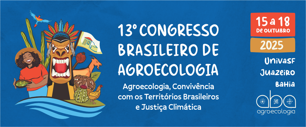 13º Congresso Brasileiro de Agroecologia – 15 a 18 de Outubro de 2025